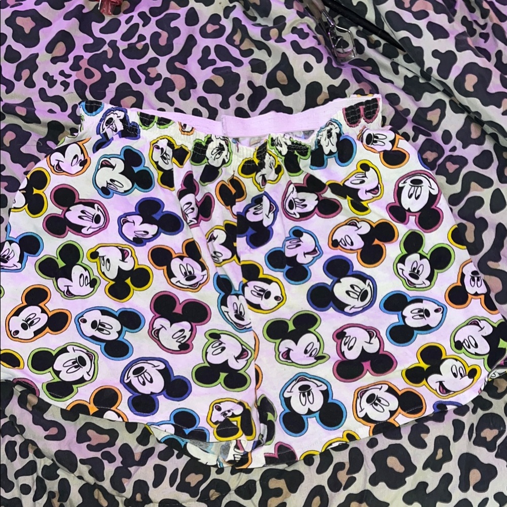 Colorful Mickey Mouse Shorts